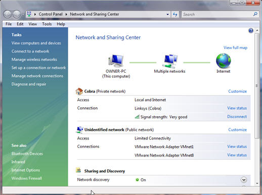 Setup Home Network With Vista