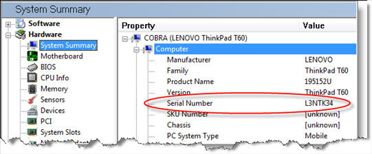 wmic command to get monitor serial number