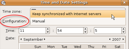 The Net» Automatic Synchronization In Ubuntu Kubuntu